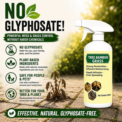 Fast-Acting Natural Weed & Grass Killer Spra