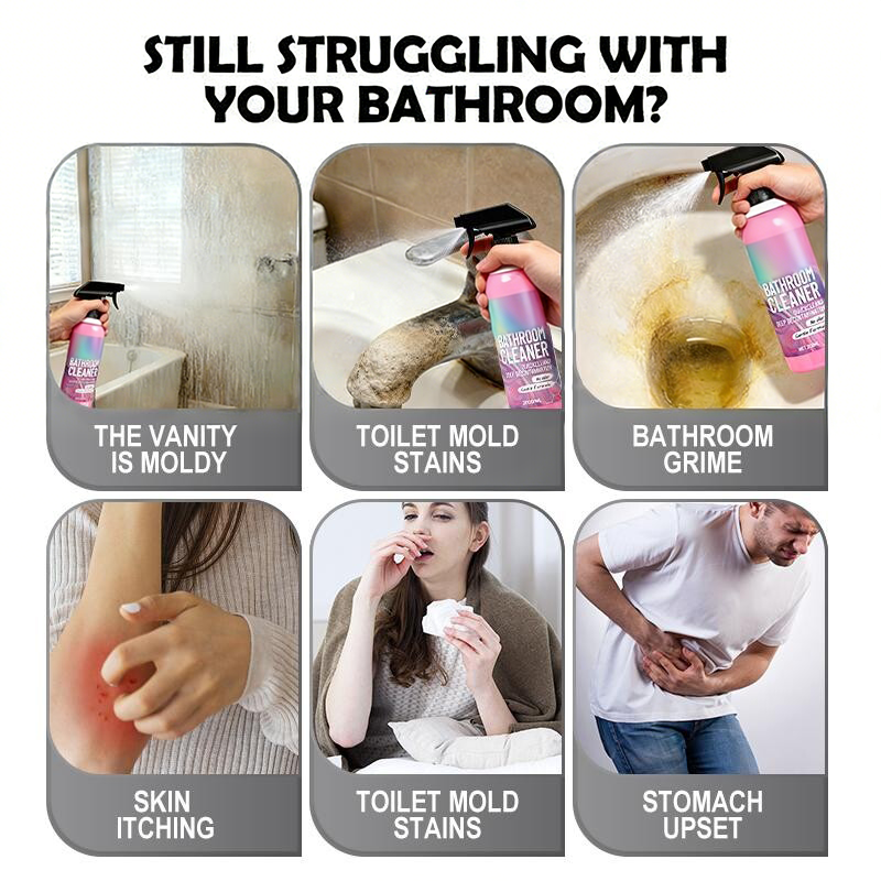 Bathroom Cleaner: Sparkle in Seconds, No Harsh Fumes