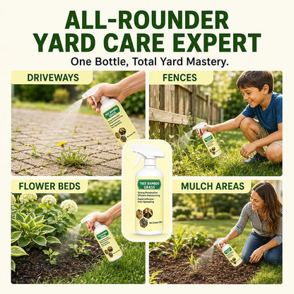 Fast-Acting Natural Weed & Grass Killer Spra