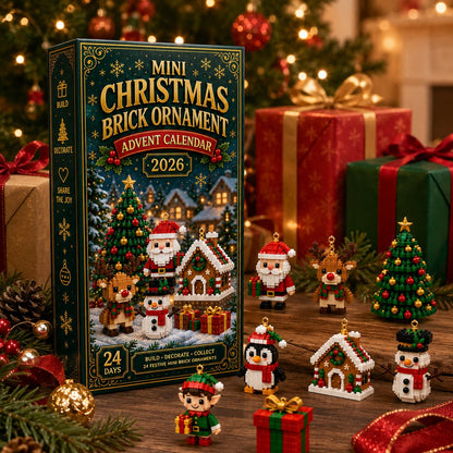 ⏳ Last day to save 49% – 🎄 24-Day Mini Christmas Ornament Advent Calendar