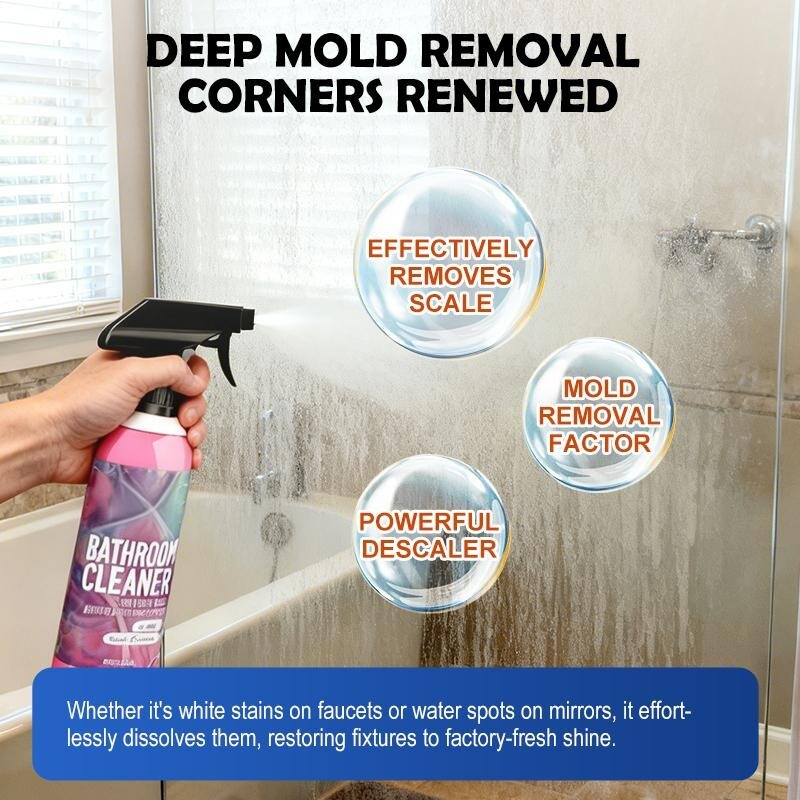 Bathroom Cleaner: Sparkle in Seconds, No Harsh Fumes