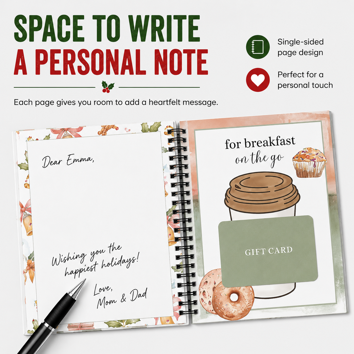 🔥 LIMITED-TIME 50% OFF — Christmas Gift Card Book（upsell）