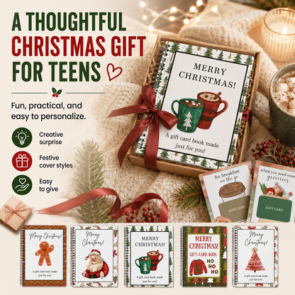 🔥 LIMITED-TIME 50% OFF — Christmas Gift Card Book（upsell）