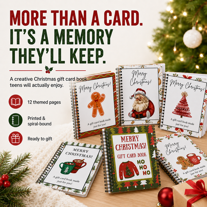 🔥 LIMITED-TIME 50% OFF — Christmas Gift Card Book（upsell）
