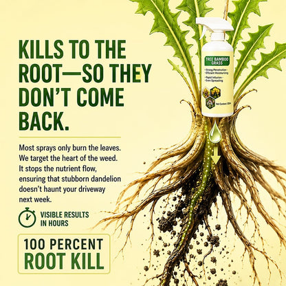 Fast-Acting Natural Weed & Grass Killer Spra